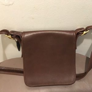 Vintage Coach Legacy Small Brown Crossbody bag